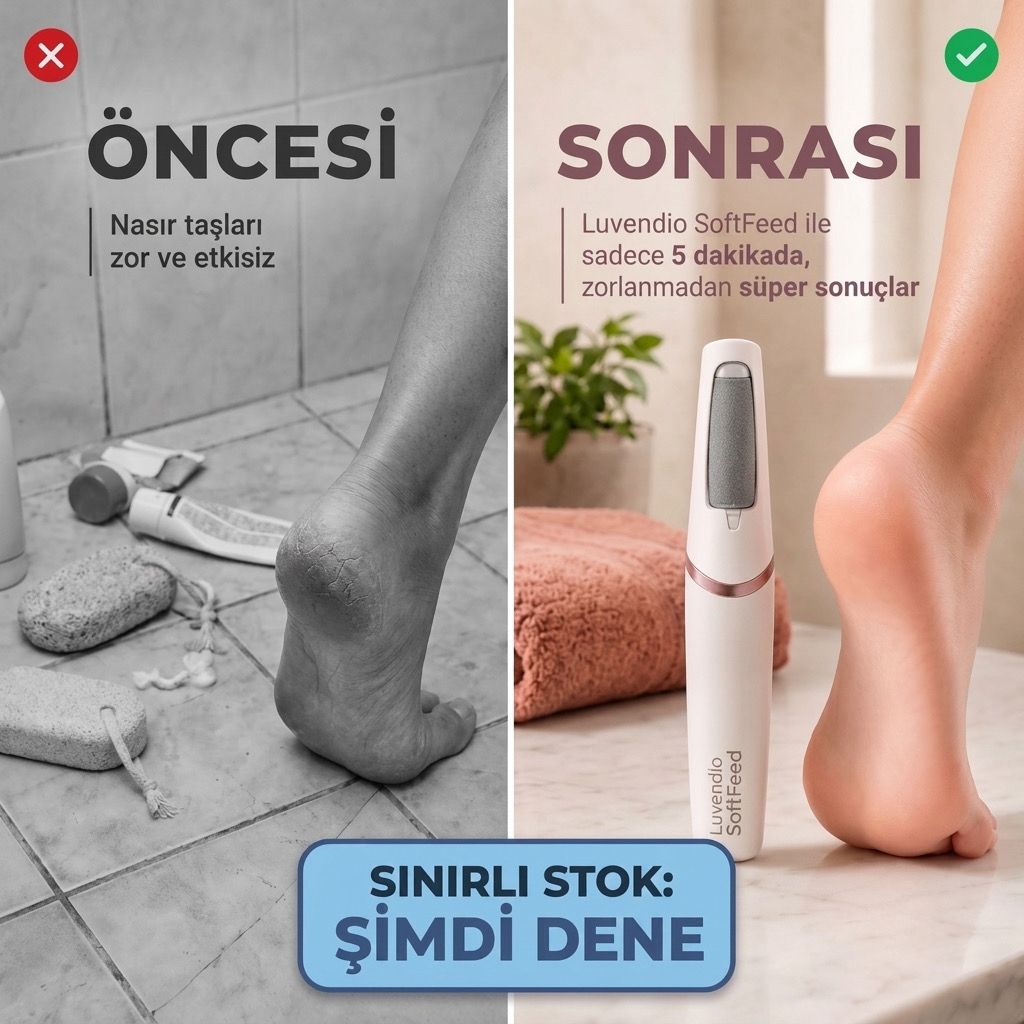 Ayak bakımını erteleten zahmeti azaltın