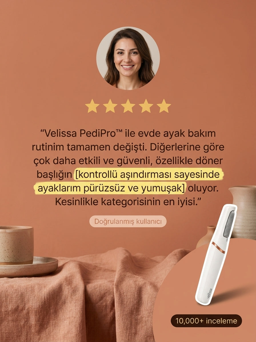 Luvendio PediPro Elektrikli Nasır Cihazı 4