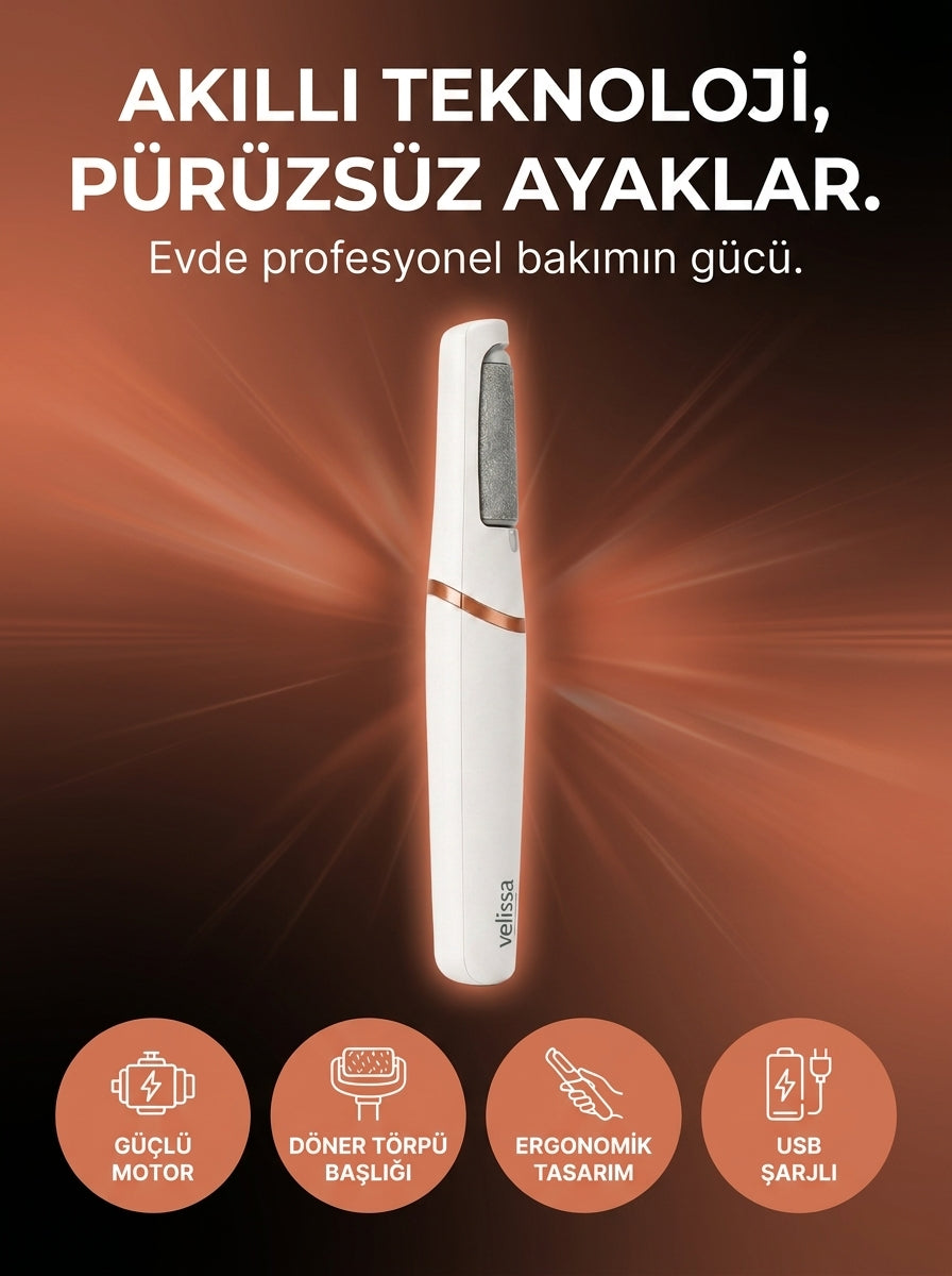 Luvendio PediPro Elektrikli Nasır Cihazı 9